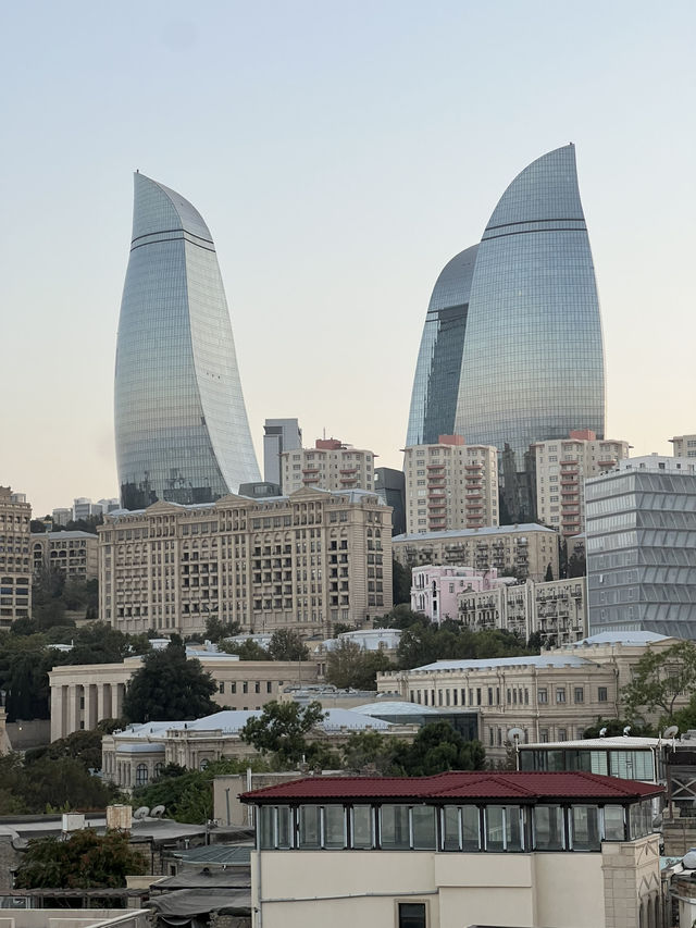 Panoramic view in Baku🇦🇿