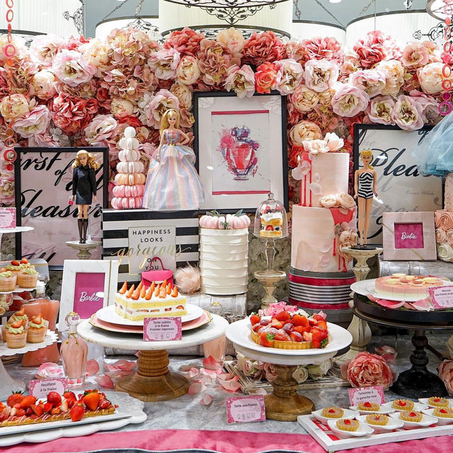 Fun and Sweet Barbie Dessert Buffet at The Strings Omotesando