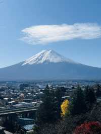 Mount Fuji in November 2024