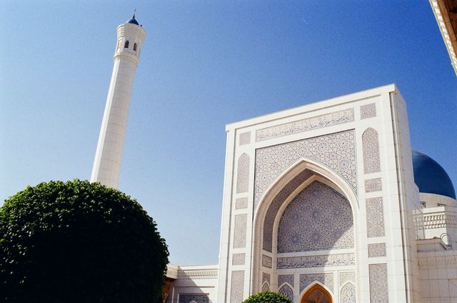 Bright and Early at the Minor Mosque in Tashkent, Uzbekistan