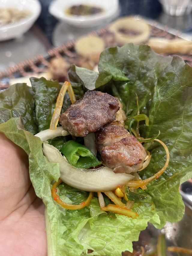 광주 숯불 인생고기맛집, 춘자네소금구이 봉선점