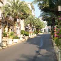 เดินเล่นที่ Sunset Town 