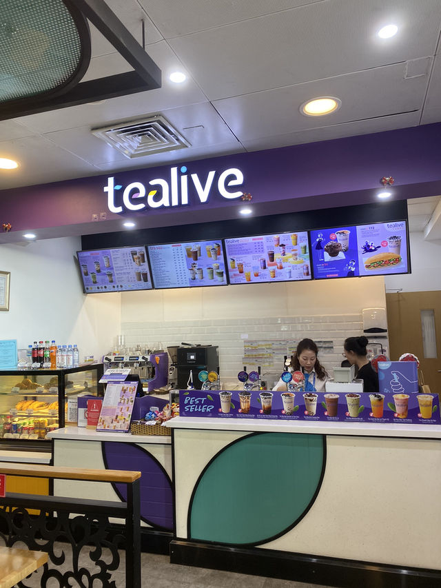 Tealive ร้านชาที่ Noi Bai International Airport