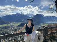 Hiking Up Harder Kulm in March: A Swiss Adventure! 🏔️
