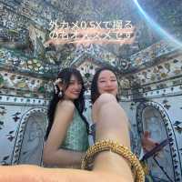 タイ旅行必須🇹🇭ワットアルンでタイの衣装が600円で着れる！？