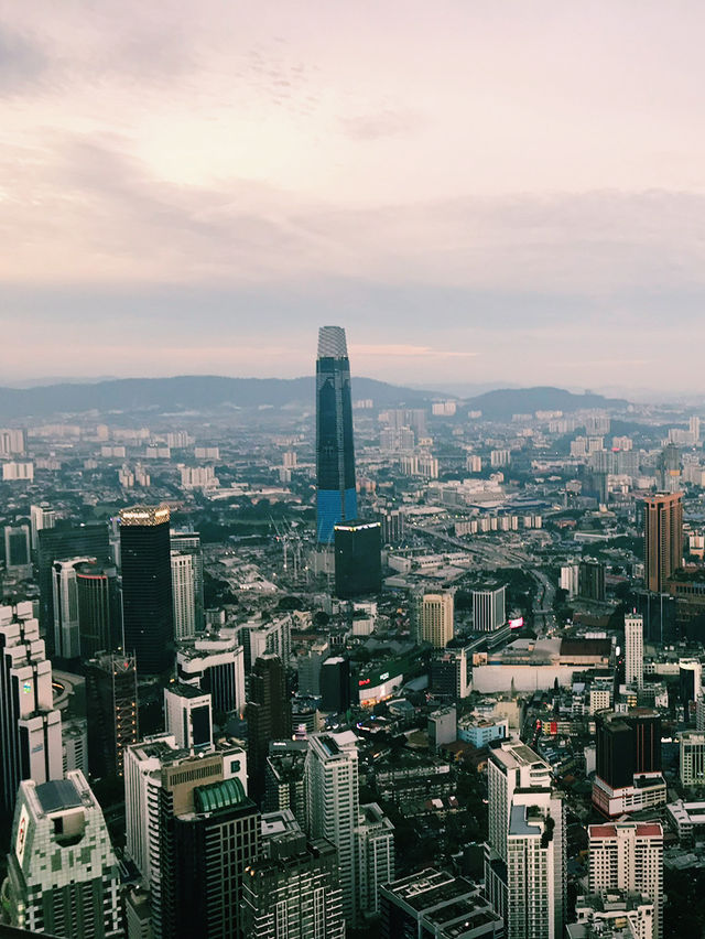 Sky-High Views from KL Tower! 🌇