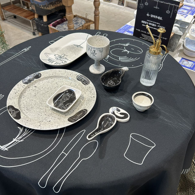 【🇰🇷：釜山】ひと癖ある食器が可愛い🍽️