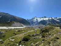 Hooker Valley track 紐西蘭庫克山國家公園的熱門健行步道