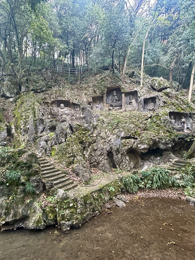 Lingyin Temple: Where Buddhas Dance in Forest Shadows 🌄🙏