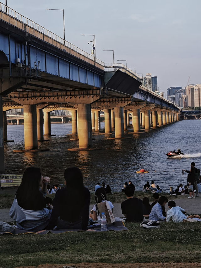 汝矣島漢江公園（여의도 한강공원）｜首爾