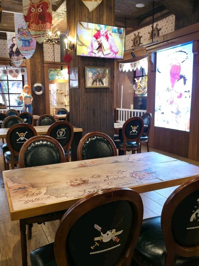 One piece themed restaurant in Shanghai Haichang Ocean Park