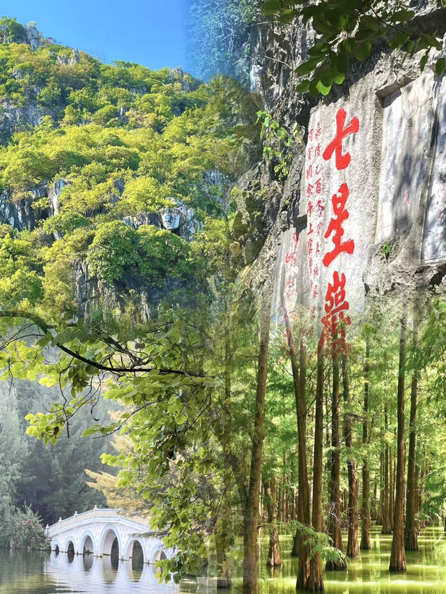 逃離城市喧囂💕躲進肇慶七星巖的綠野仙蹤