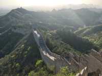 Walking the Great Wall at Jinshanling