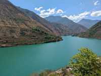 Even the bus ride from Lijiang to Lugu lake is eye-candy