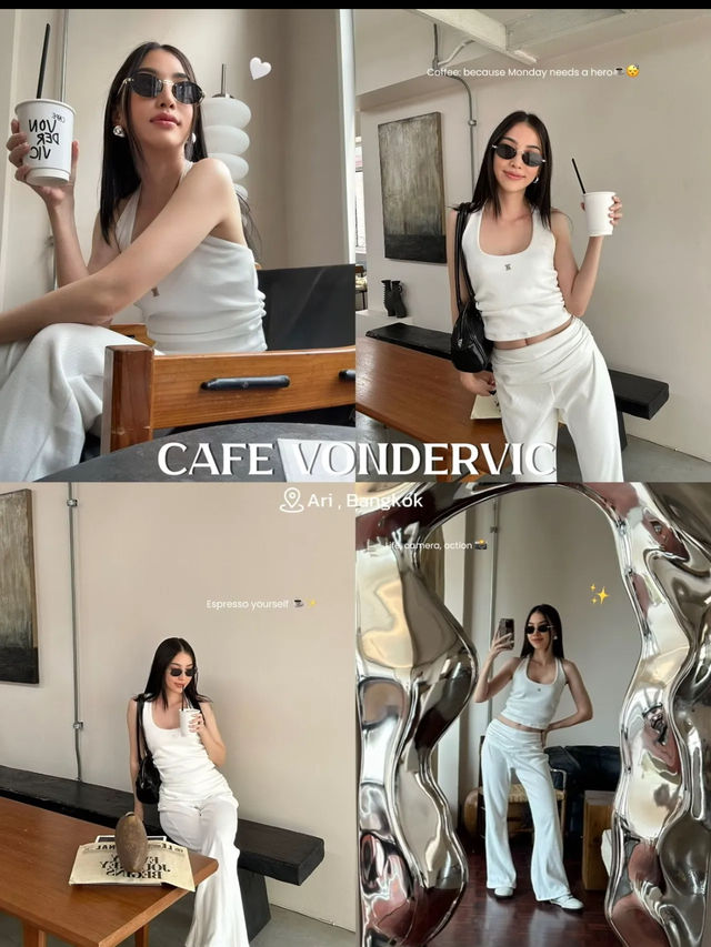 พิกัดคาเฟ่สไตล์มินิมอลย่านอารีย์ ถ่ายมุมไหนก็สวย📸
