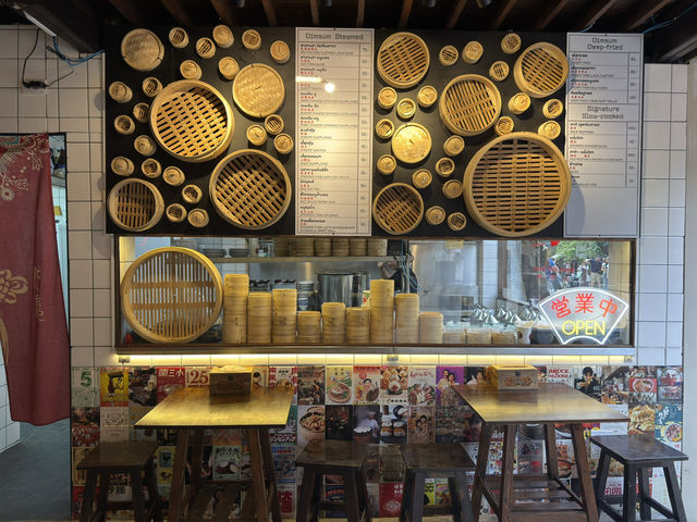 ร้านติ่มซำเปิดใหม่ในหมู่บ้านแม่กำปอง