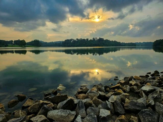 Peaceful Family Day at Lower Peirce Reservoir