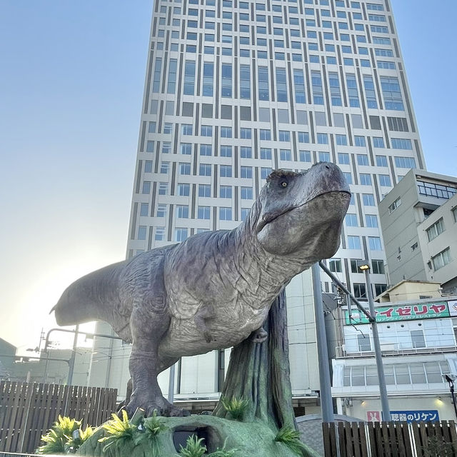 見応え抜群◎恐竜王国の駅がヤバい