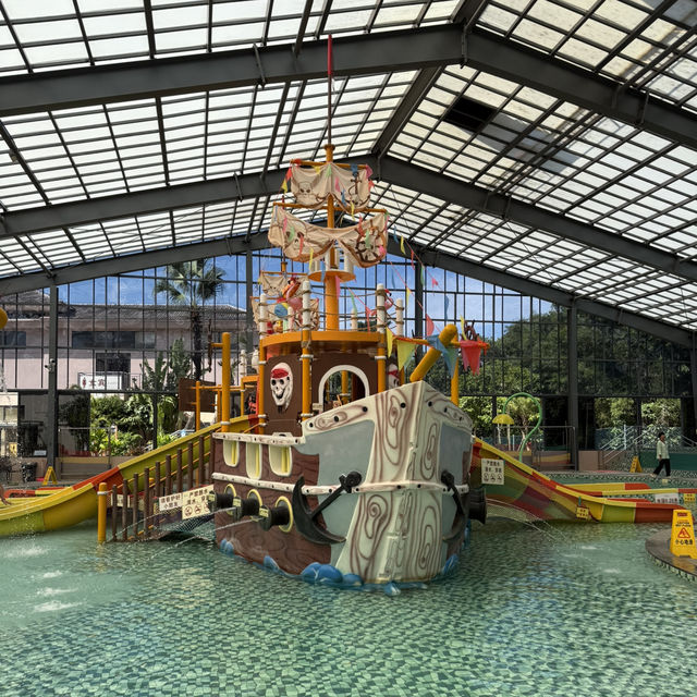 溫泉的水上樂園