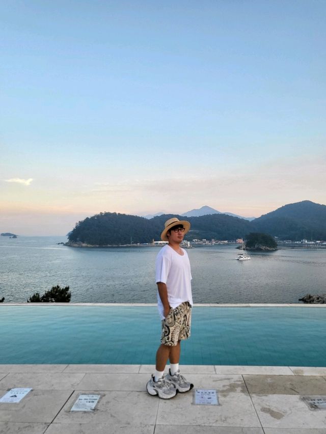 노을지는 시간대 추천하는 거제 오션뷰카페