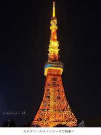 【東京タワー】夜景×プロジェクションマッピング想像以上の幻想空間！夜に行けるおすすめデートプラン◎