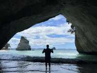 紐西蘭旅遊景點—⛱ Cathedral Cove｜電影場景般的夢幻秘境