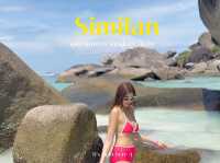 🌊✨ เกาะสิมิลัน พังงา – น้ำใส ทรายขาว