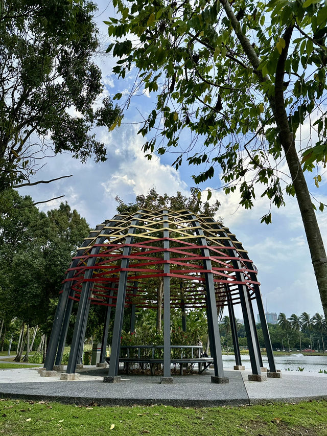 Reflections in Motion: A Summer Morning at Taman Tasik Titiwangsa