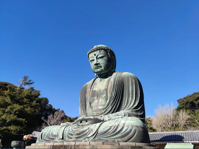 🗿🌿 The Great Buddha of Kamakura – Stillness in Bronze