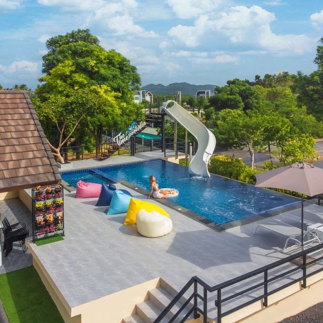 พูลวิลล่าเขาใหญ่สวยบรรยากาศชิล The Time Pool Villa