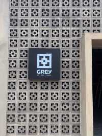 Grey corner house 