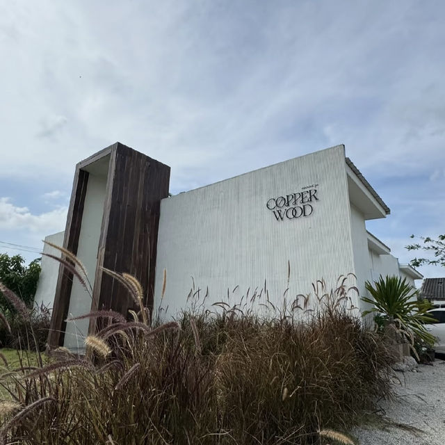 Wabi‑Sabi Wood & Quiet Brew – My Visit to Copper Wood Café, Hat Yai