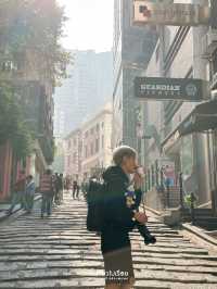 Pottinger Street ถนนหินโบราณใจกลางเมืองฮ่องกง