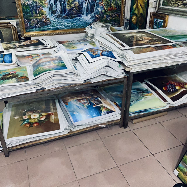 🎨【深圳・大芬油絵村でアートの街歩き】 