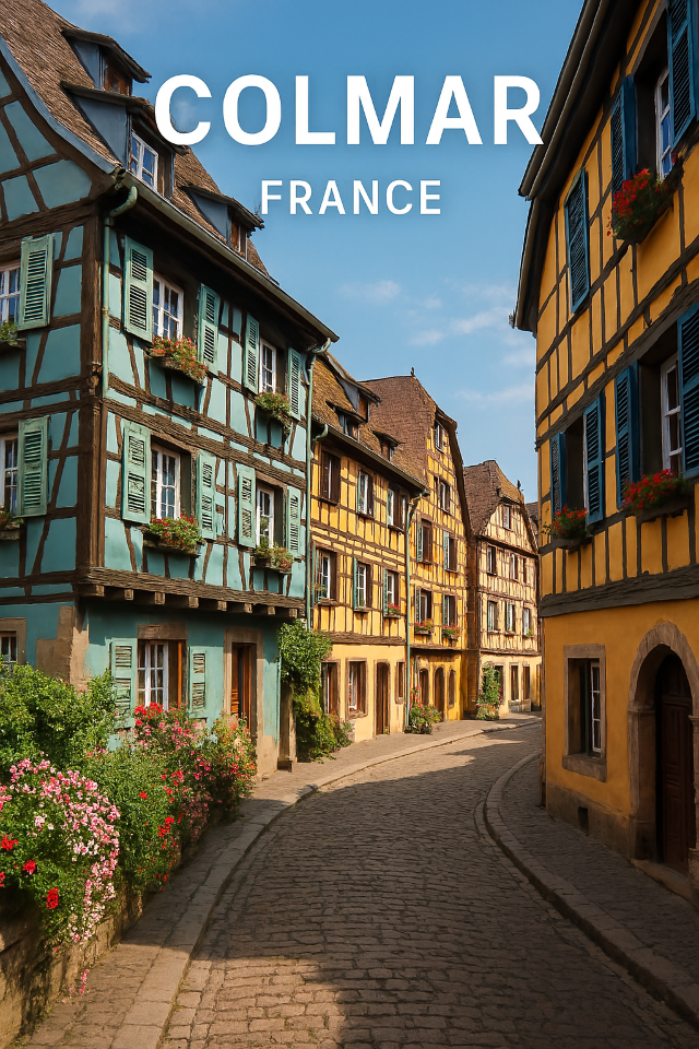 Colmar…เมืองที่เบลล์อาจเคยเดินอ่านหนังสืออยู่จริง