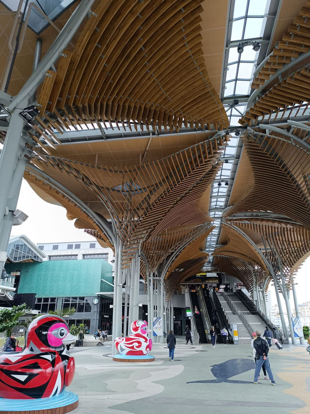 花蓮旅遊分享 車站 城隍廟 鐵道村