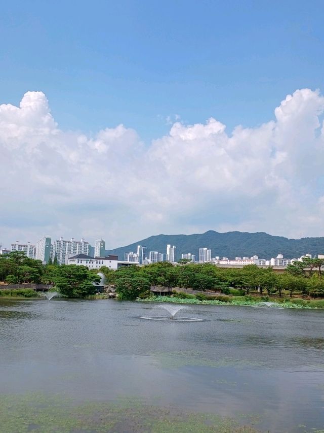 도심 속 힐링 산책, 연지공원 도심 속 힐링 산책, 연지공원