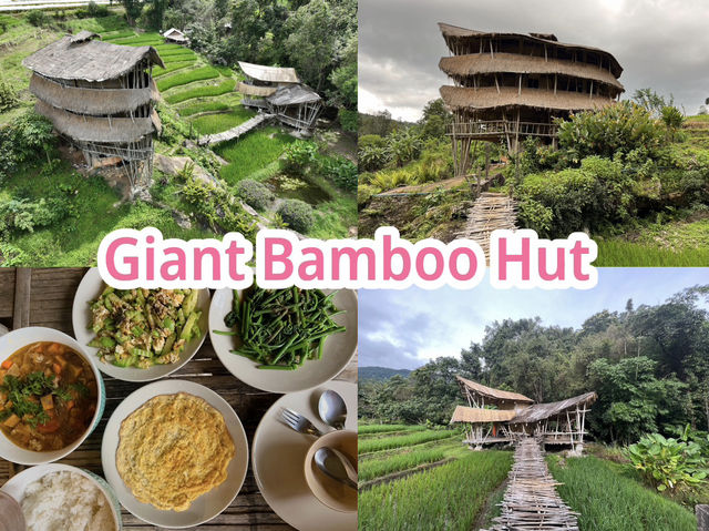 Giant Bamboo Hut Giant Bamboo Hut