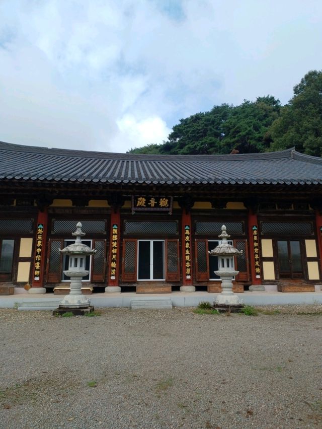 🕊️ 고요 속 위엄, 대형 불상이 인상적인 광양 운암사