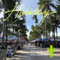 👙🫶🏻🩴✨👒หาดบางแสน น้ำใสๆ ชลบุรี🛟🏝️🏖️🌊