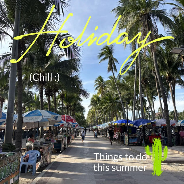 👙🫶🏻🩴✨👒หาดบางแสน น้ำใสๆ ชลบุรี🛟🏝️🏖️🌊