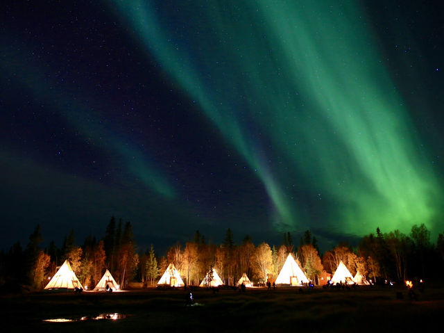 加拿大極光之旅 班夫國家公園和黃刀鎮
