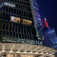 (칭다오분위기맛집) 칭다오 고층에서 즐기는 멋진 디너 더세인트레지스 드로잉룸