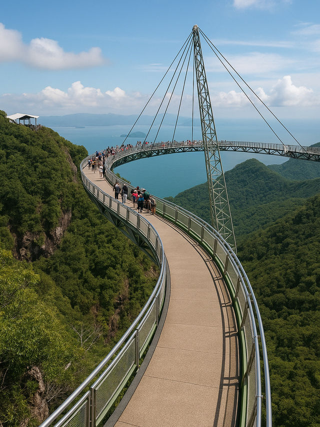 말레이시아 랑카위 꼭 가봐야할 전망 명소 스카이캡 케이블카