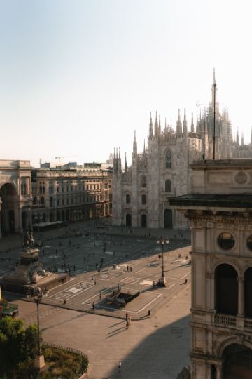 🌤️ A Morning Above Milan — Breakfast at The Dome Milano 🌤️