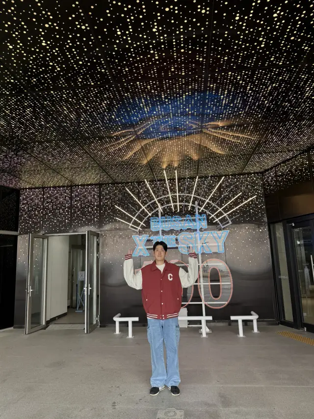 Busan X the Sky Observatory, the tallest in Busan and the second tallest in South Korea