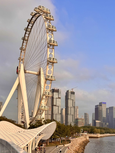 Bay Glory Ferris Wheel — Spring Views from Above | Trip.com Shenzhen