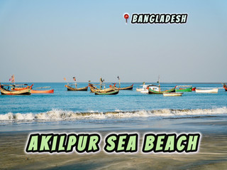 Akilpur Sea Beach In Sitakunda,Bangladesh 1-Day Complete Travel Itinerary