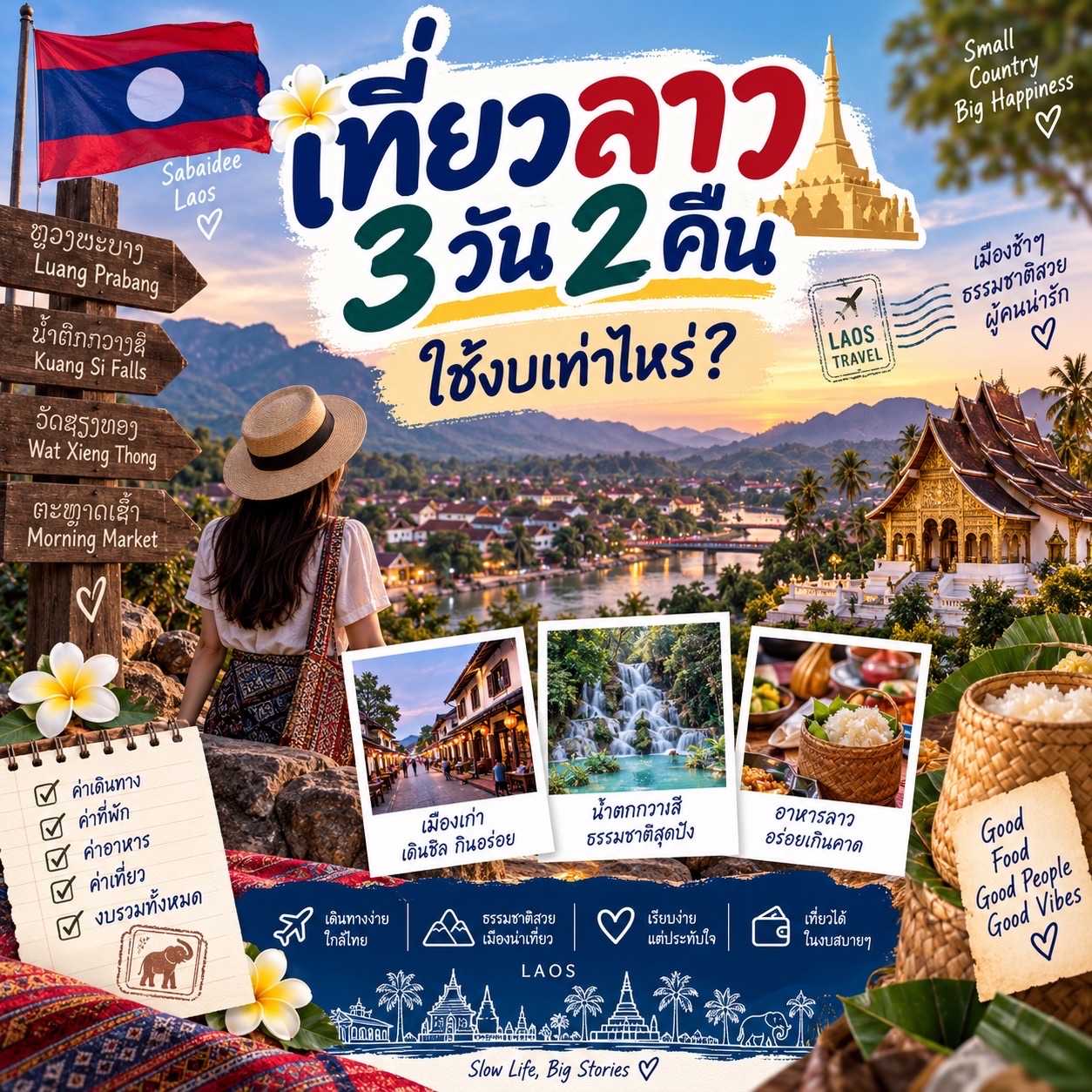 🇱🇦 Một chuyến đi 3 ngày 2 đêm đến Lào có giá bao nhiêu?