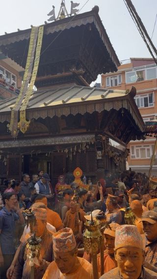 Holi festival? No this Sindoor Jatra Celebration of New Year!!!